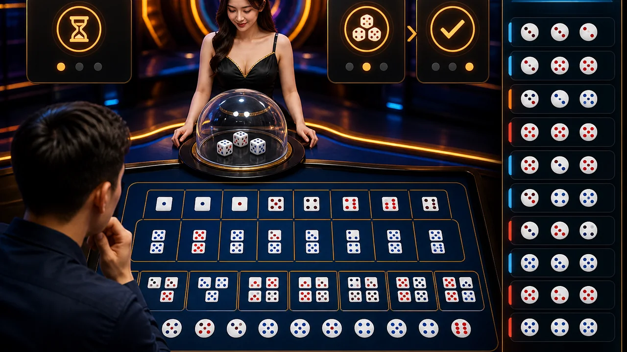 Từ bàn bài đến phòng live: qh88 khám phá sic bo trực tiếp cần kiểm tra gì?