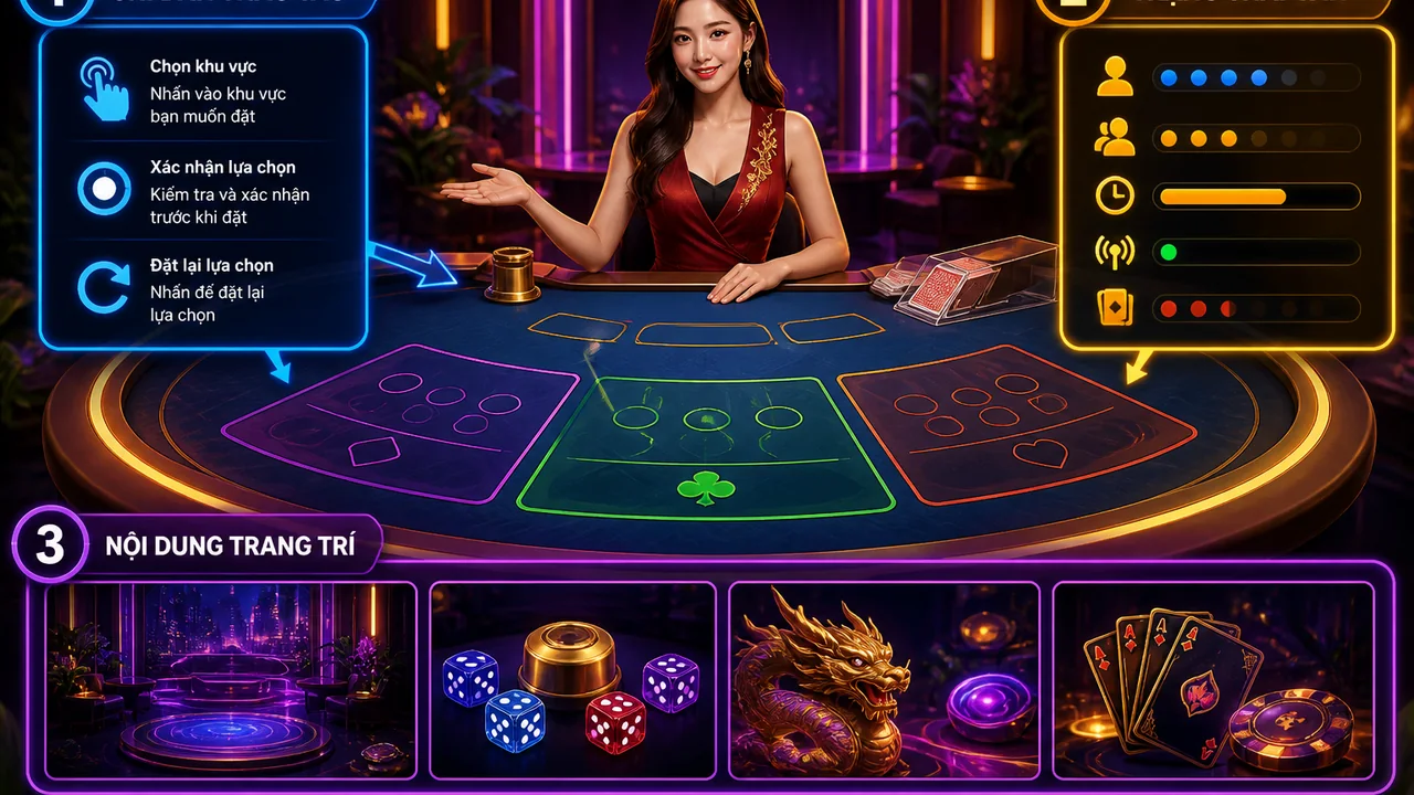 Bàn trực tiếp dễ theo dõi: qh88 live game có hướng dẫn tương tác nên kiểm tra gì?