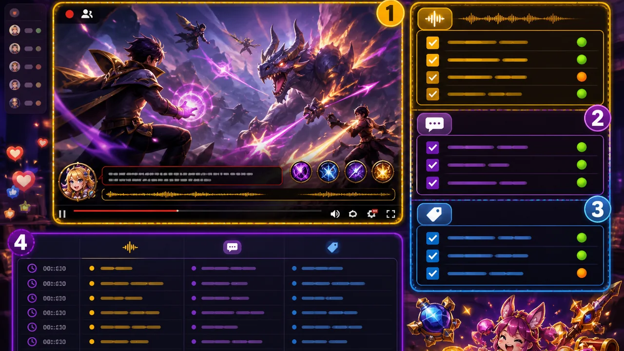 Chọn phòng dễ theo dõi: checklist kiểm tra phụ đề live game qh88 trước khi xem
