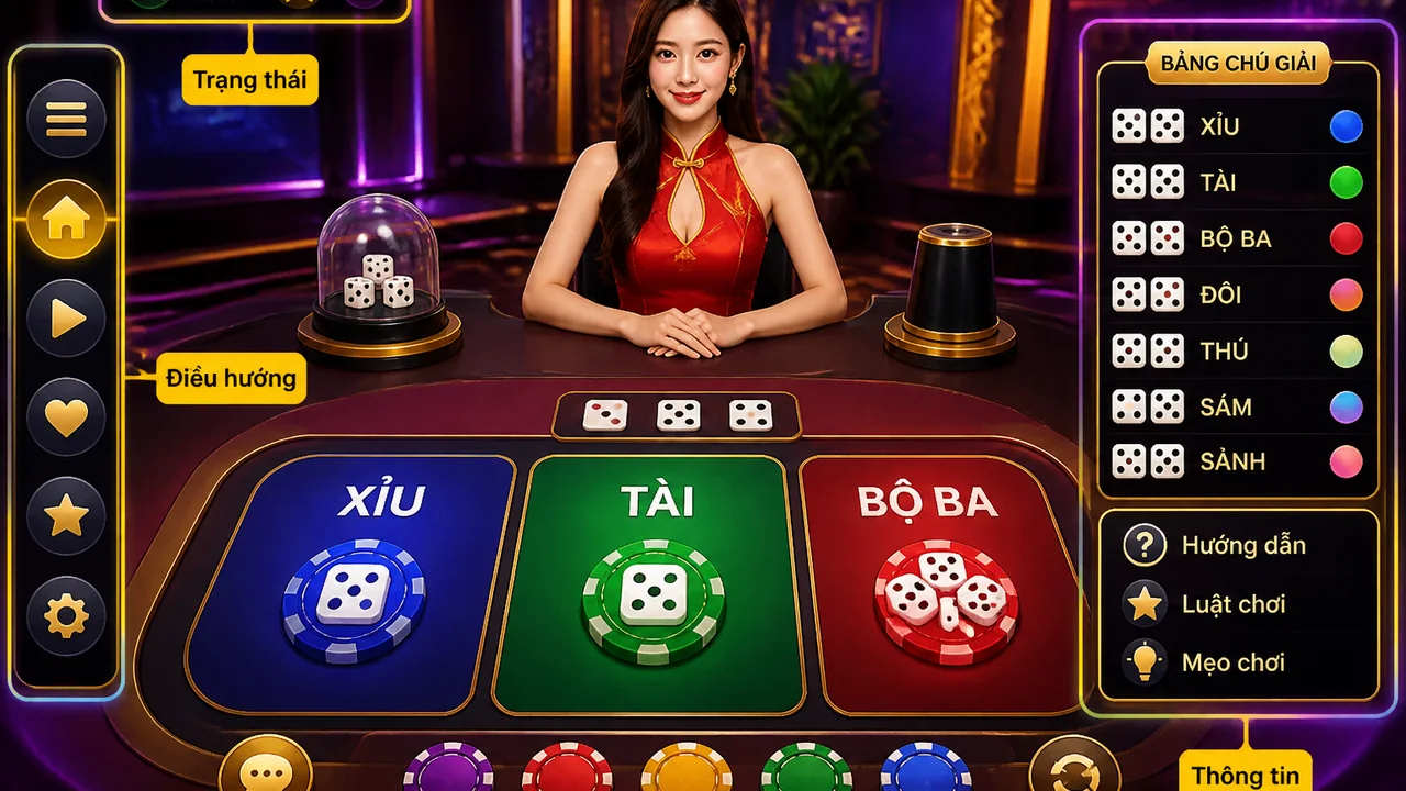 Đọc bàn mới tự tin: cách đọc biểu tượng trên bàn live game qh88