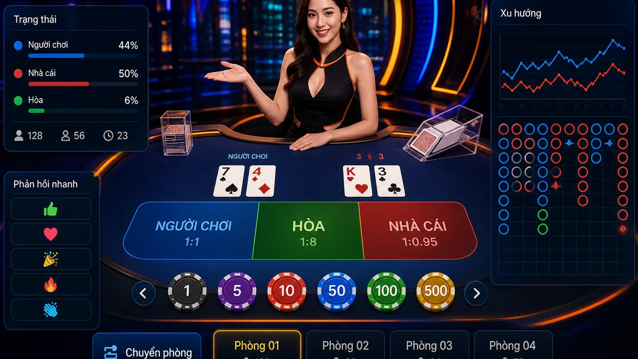 Khám phá tín hiệu bàn và thuật ngữ tương tác người dẫn live game qh88