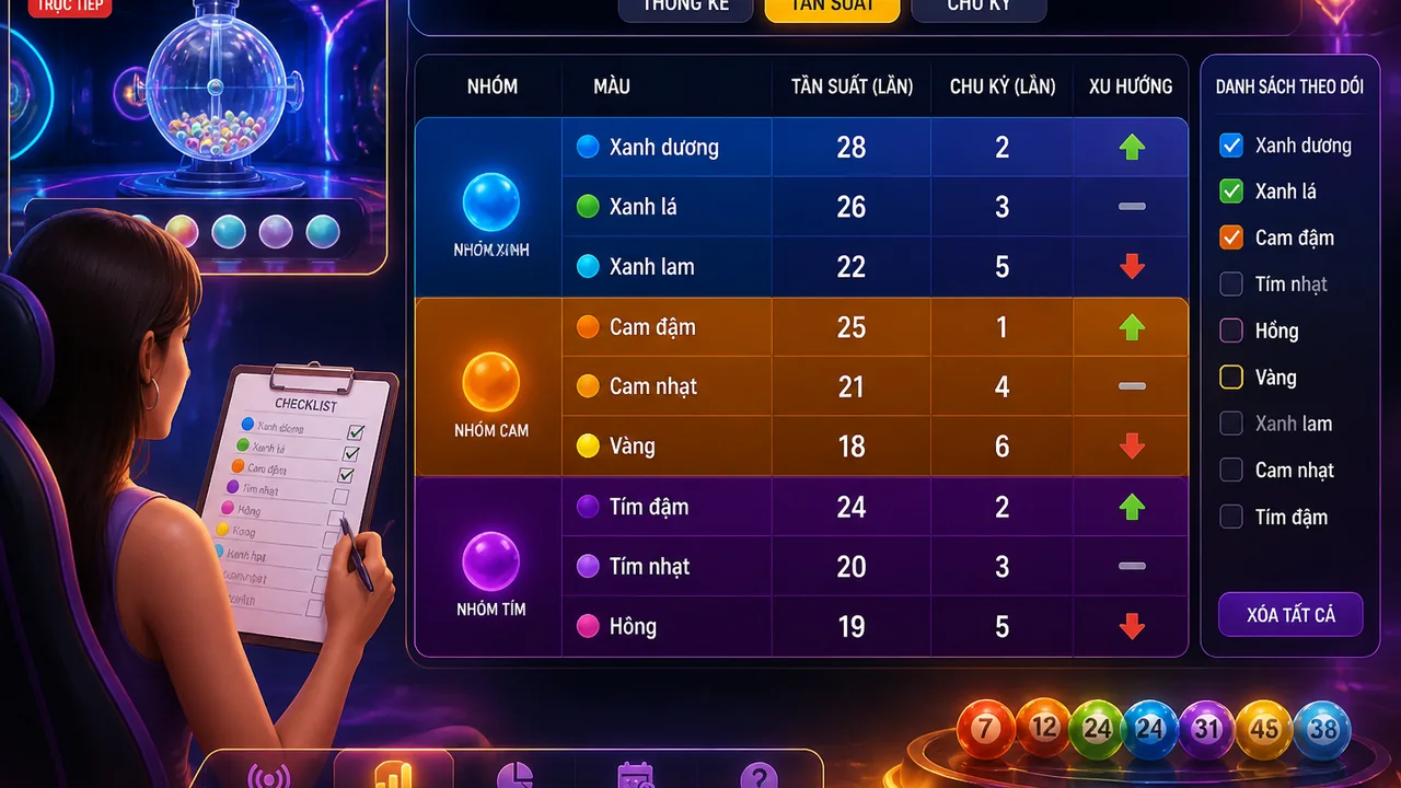 Cẩm nang đọc bảng xu hướng xổ số qh88 cho người mới xem live game